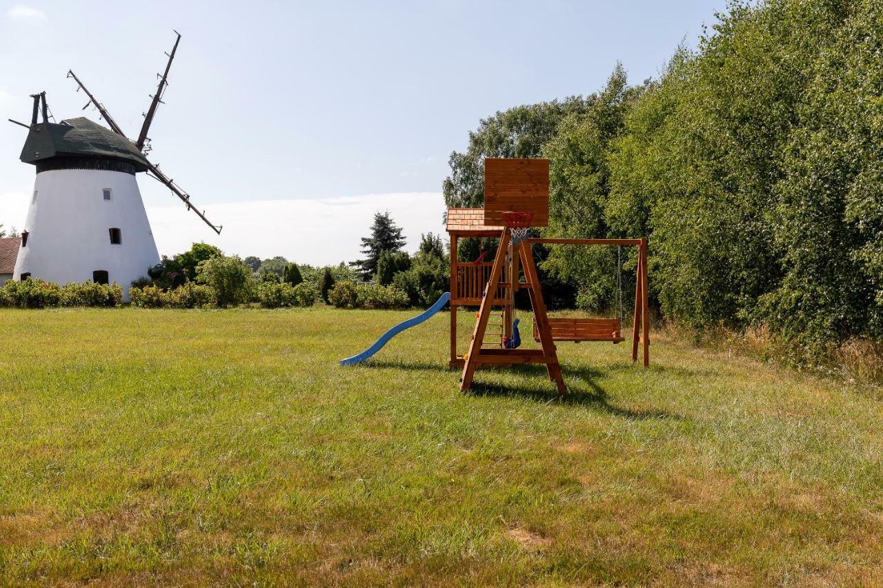 Windmill Vacation Home In Ledzin Near Baltic Sea Niechorze Buitenkant foto